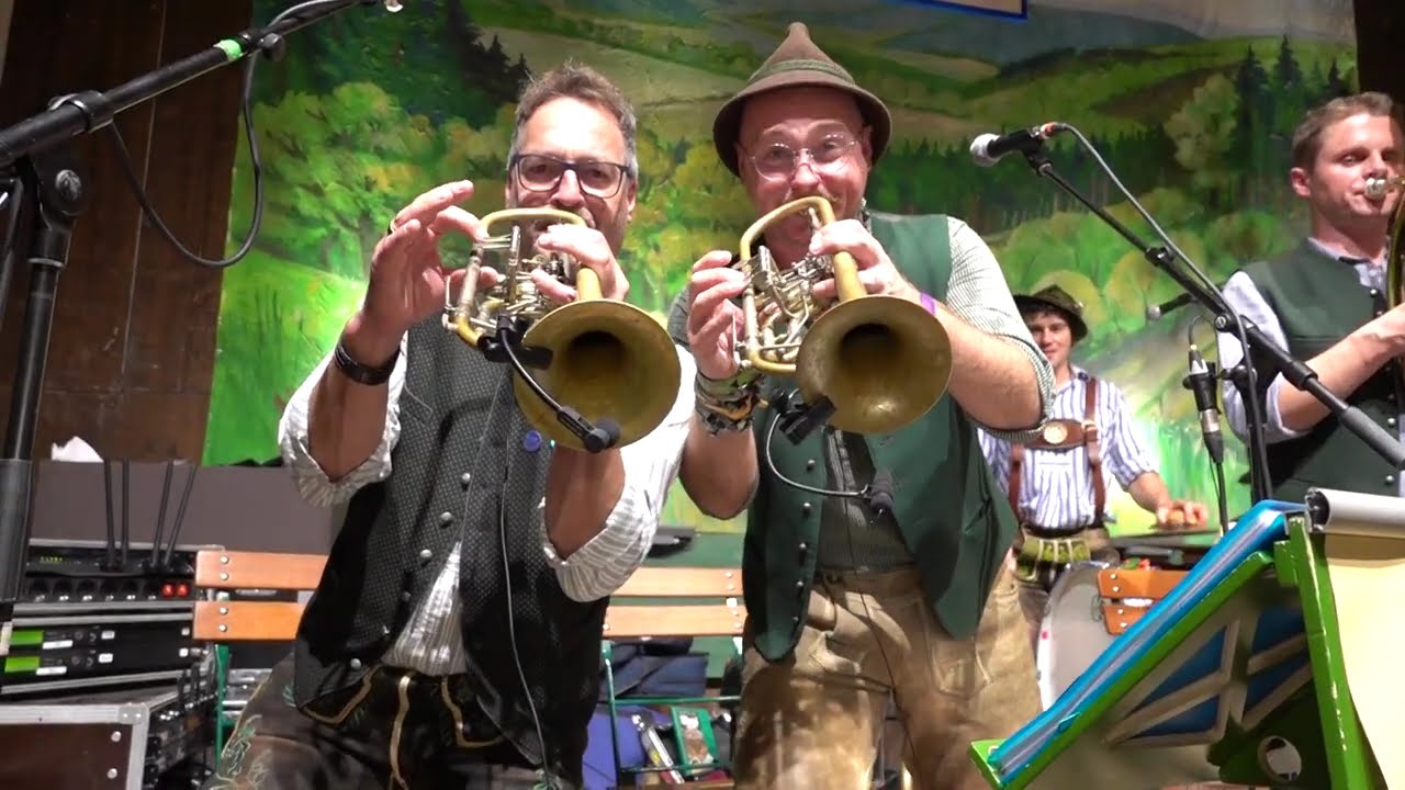Kapelle Josef Menzl im Volkssängerzelt Schützenlisl Oide Wiesn Oktoberfest 2024