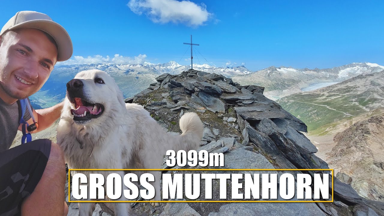 Gross Muttenhorn 3099m | Alpine Hike from Furkapass with Stunning Views of the Bernese Alps
