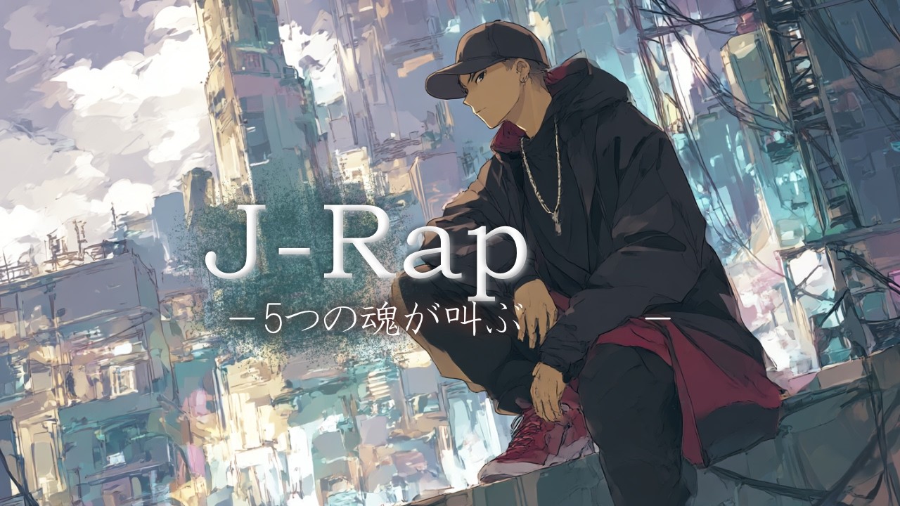 Rap×Hip-Hop🎧【感情爆発】5つの魂が叫ぶオリジナルラップ
