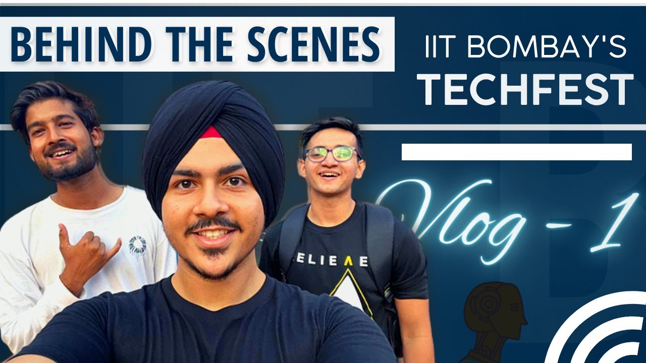 Techfest, IIT Bombay 2022 - Vlog Part 1 ❤️ @techfestiitbombay_youtube #techfest #iit #iitbombay