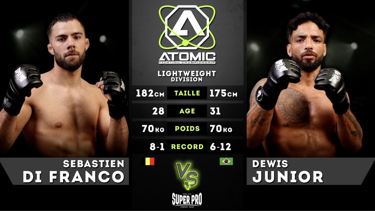Atomic 2 - Sebastien DI FRANCO vs Junior DEWIS