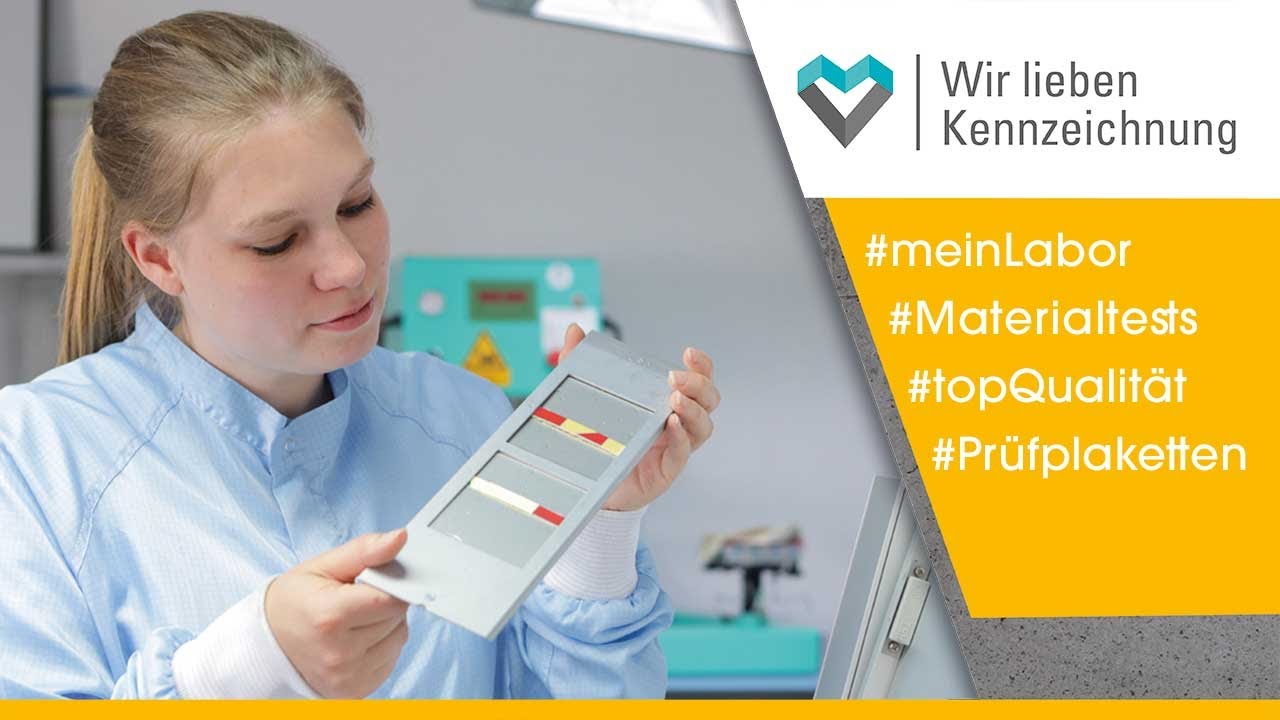 Mein Labor - Prüfplaketten im Test | kroschke.com