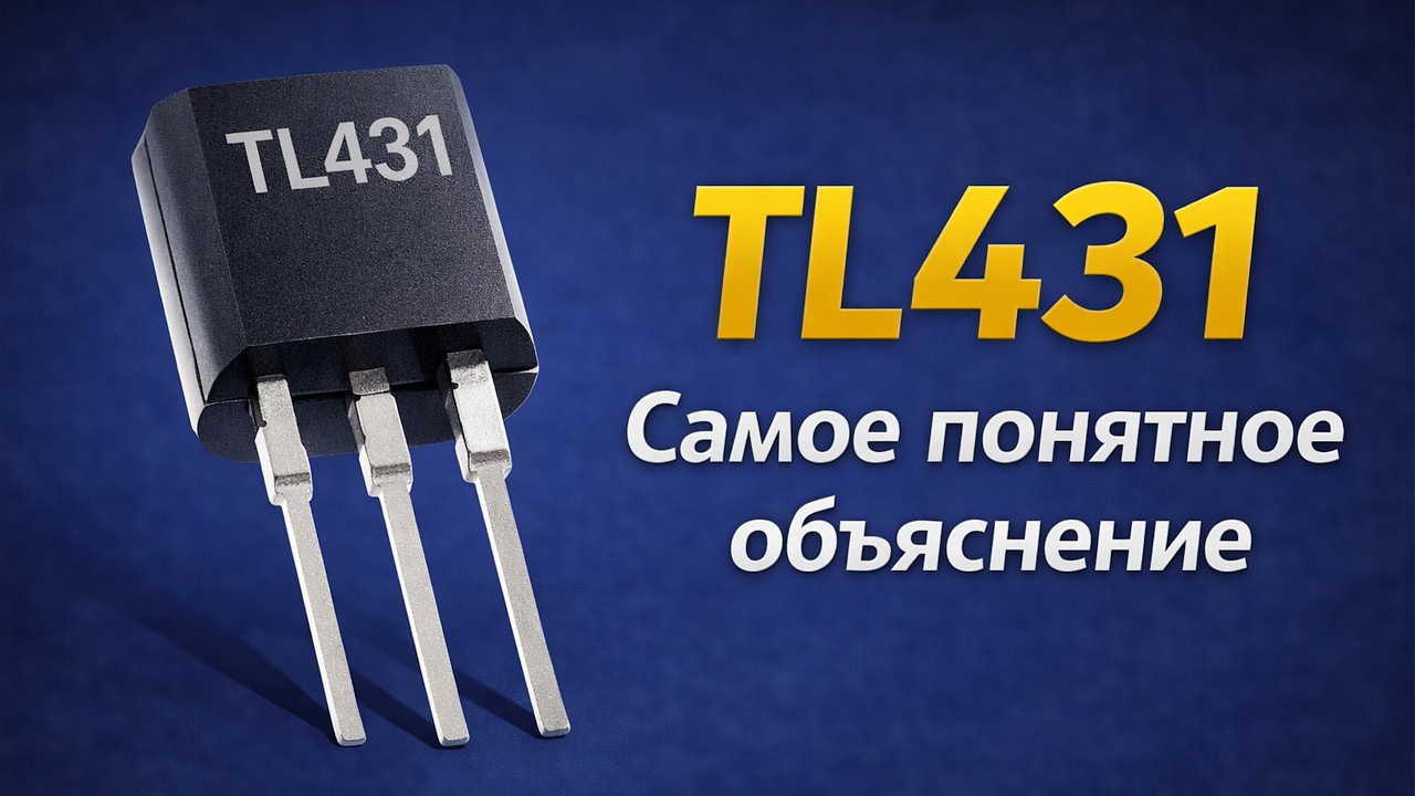 TL431 - полезная микросхема - стабилизатор напряжения высокоточный универсальный.