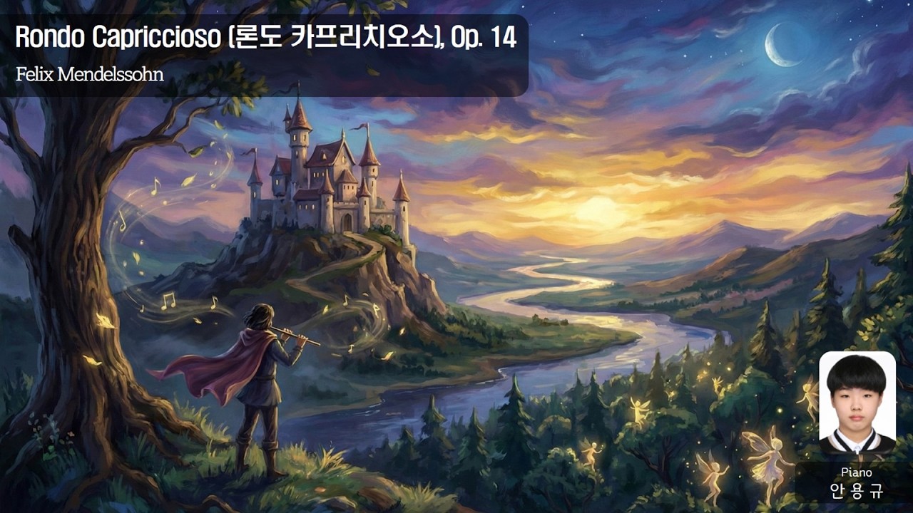 Felix Mendelssohn – Rondo Capriccioso (론도 카프리치오소), Op. 14 - 안용규