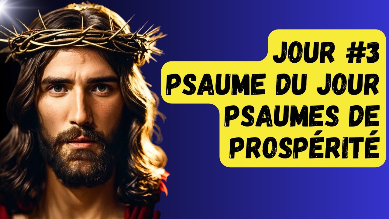 PSAUME DU JOUR | PSAUMES DE PROSPÉRITÉ | JOUR #3