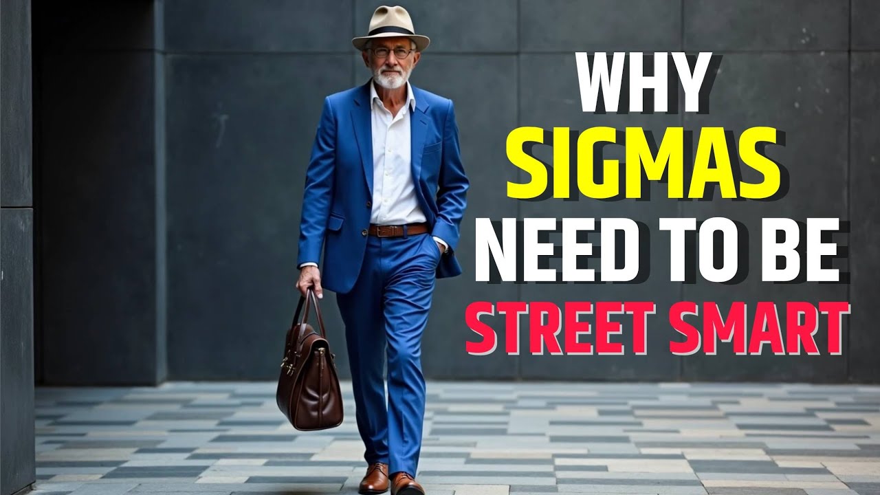 Here Is Why Every Sigma Male Must Be Street-Smart to Survive | High Value Man | @thepsychignition