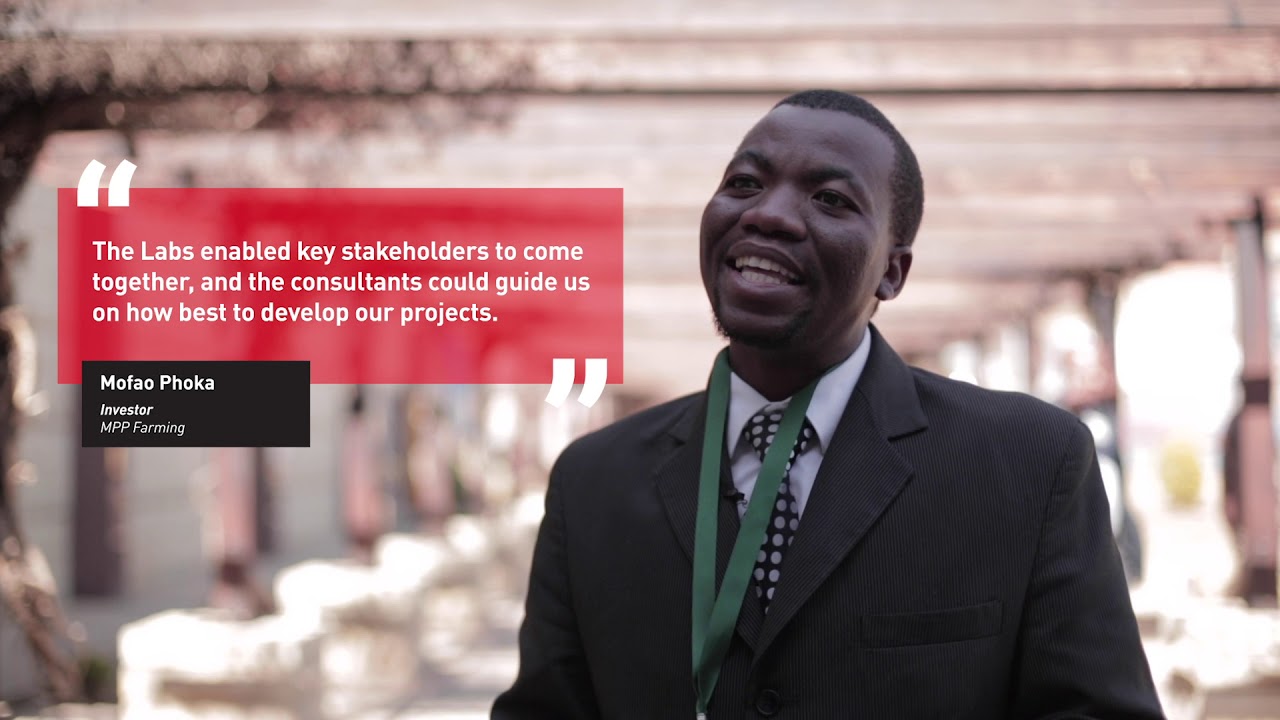 Driving Socio-economic Transformation in Lesotho - The Lab Experience