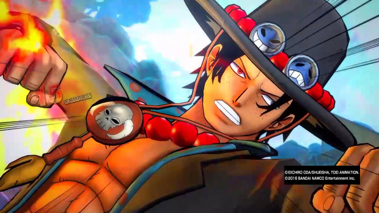 One piece burning blood Strong World Ace combos