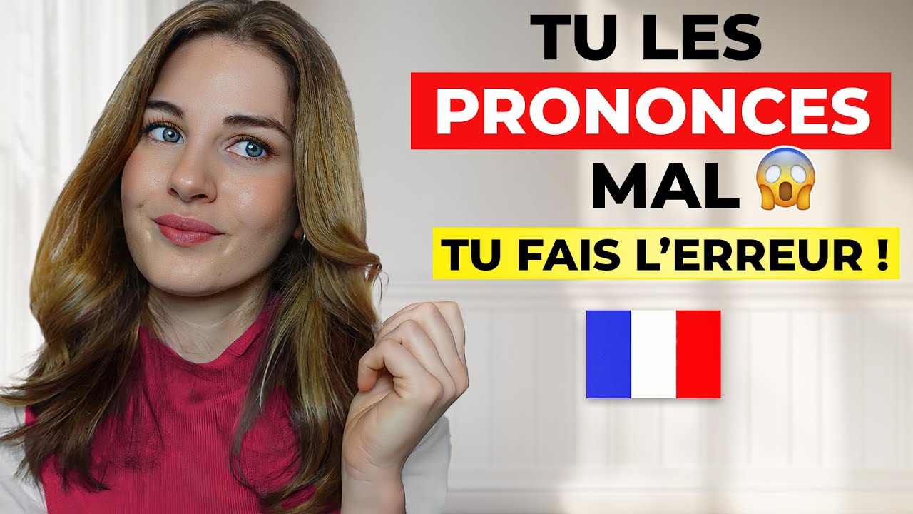 🔥 15 Mots Difficiles &agrave; Prononcer en Fran&ccedil;ais 😱