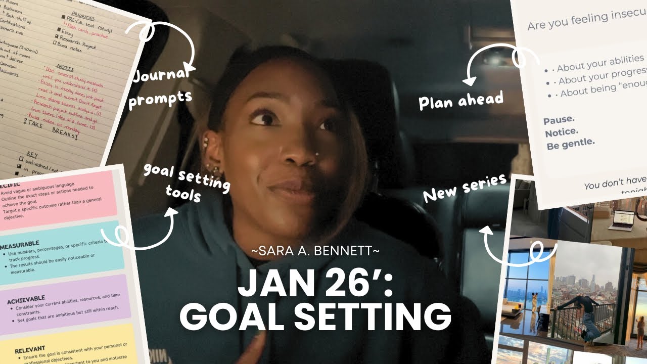 January 26’ Goals| Goal setting, planning ahead, advice, new updates 💖