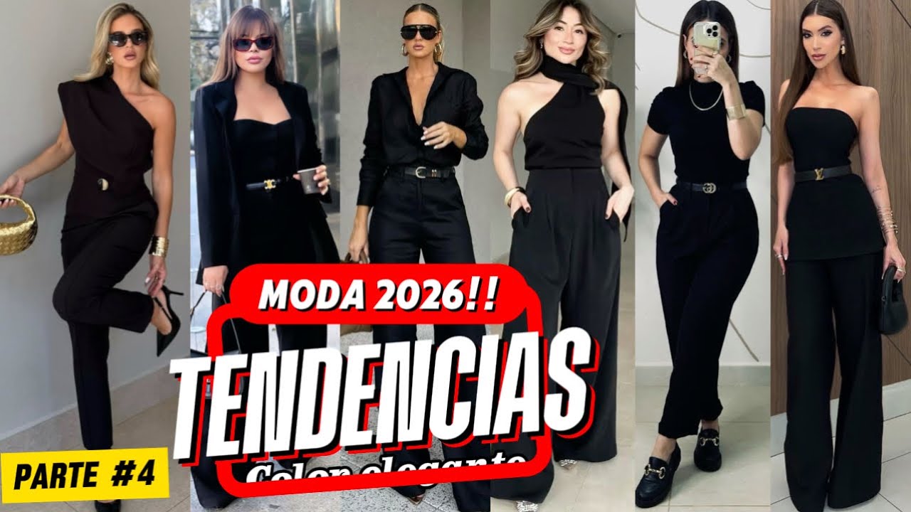TENDENCIAS DE Moda 2026 el COLOR ELEGANTE que más se están llevando en 2026 Mujer 