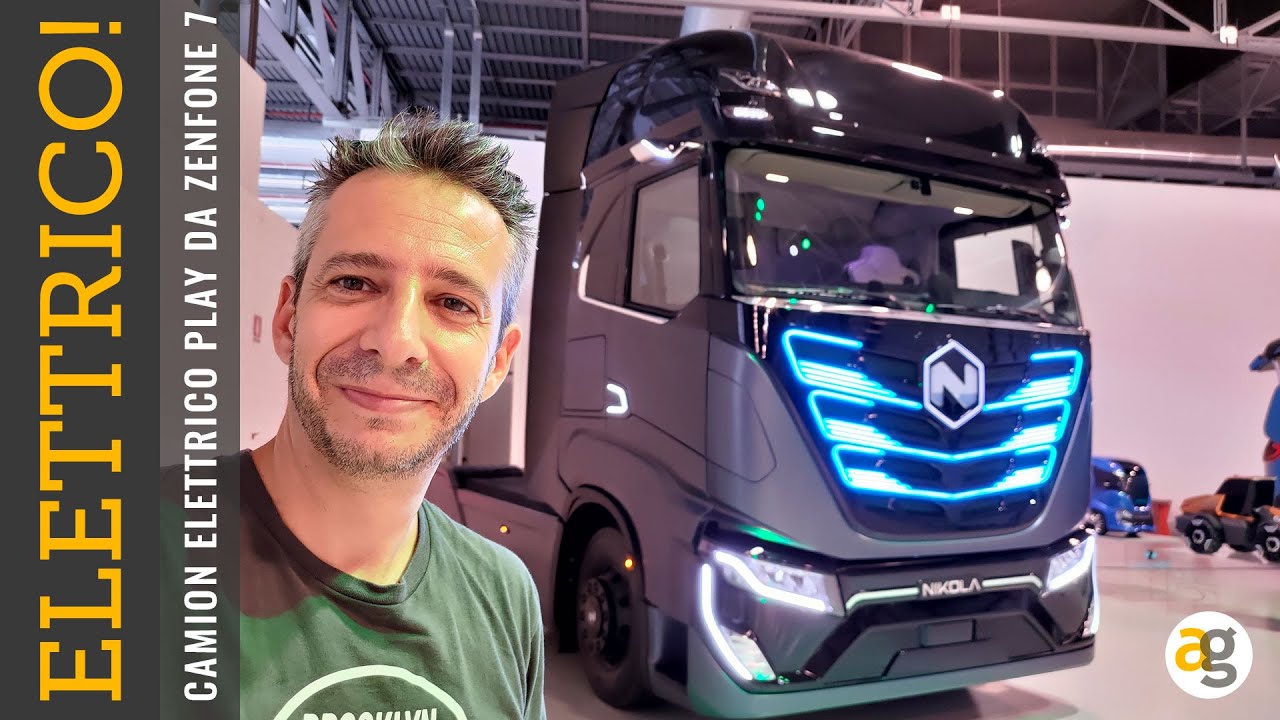 NIKOLA TRE il CAMION ELETTRICO e PROVA IVECO a Metano LIQUEFATTO! PLAY Zenfone 7 4K