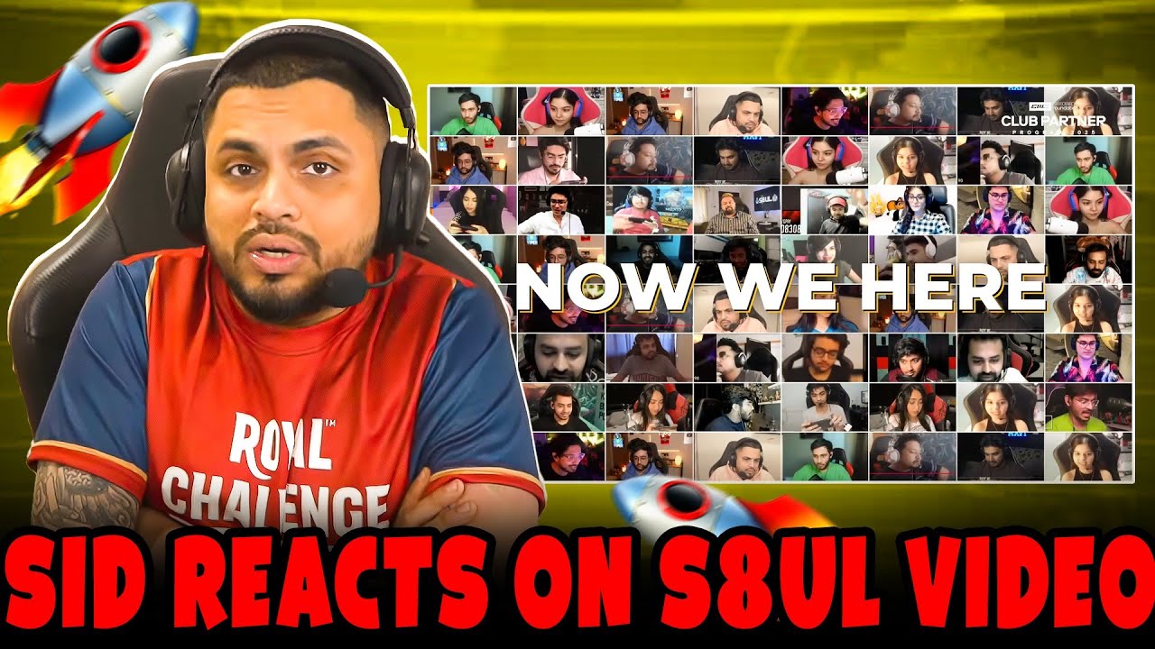 SID REACTS TO S8UL X EWC ANNOUNCEMENT VIDEO🤯