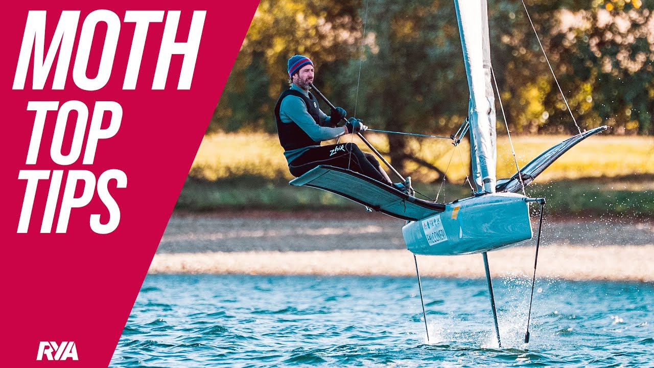 MOTH TOP TIPS - From the Moth Inlands at Rutland Sailing Club with Champion Brad Funk
