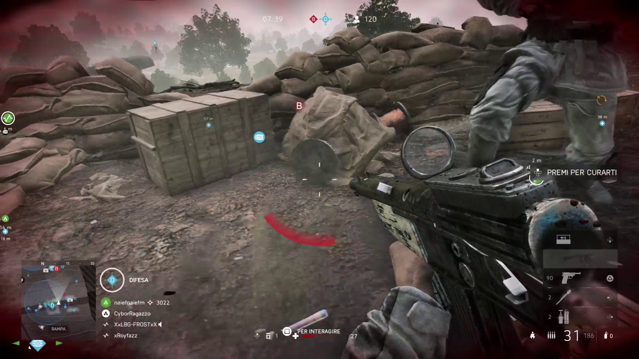 Battlefield V Funny Moment: He doesn't know that he is died...