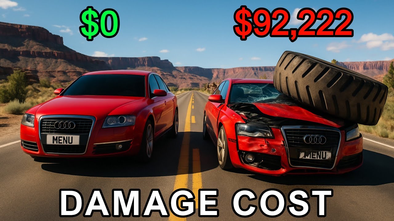 Realistic Crashes BeamNG Drive Damage Cost | Epic Wallet Survival