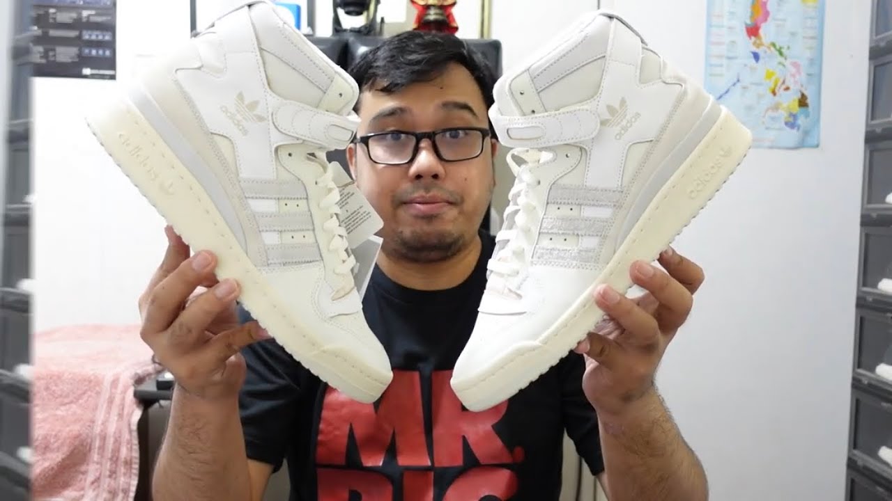 Classic! Adidas Forum 84 High | White Grey | Unboxing | Review