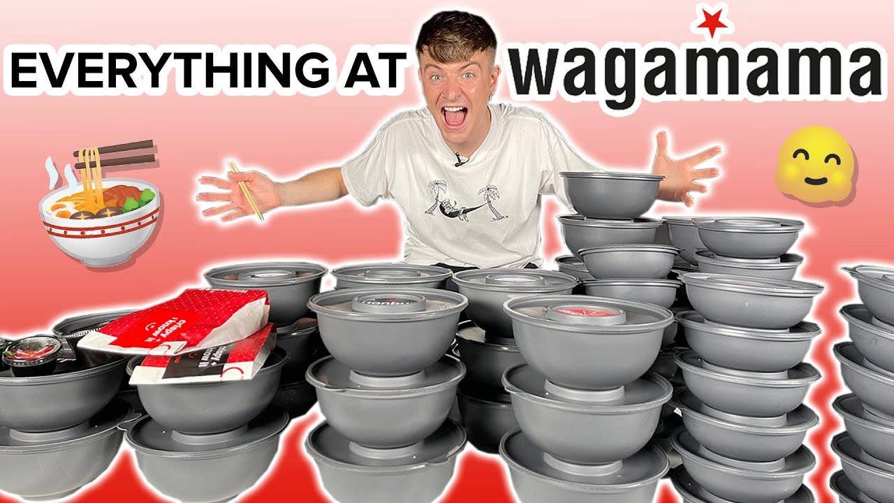 I Ate Everything At Wagamama