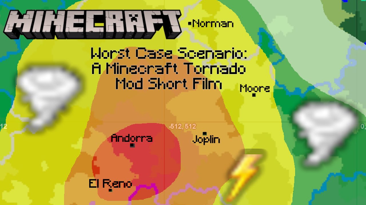 Worst Case Scenario: A Minecraft Tornado Mod Short Film