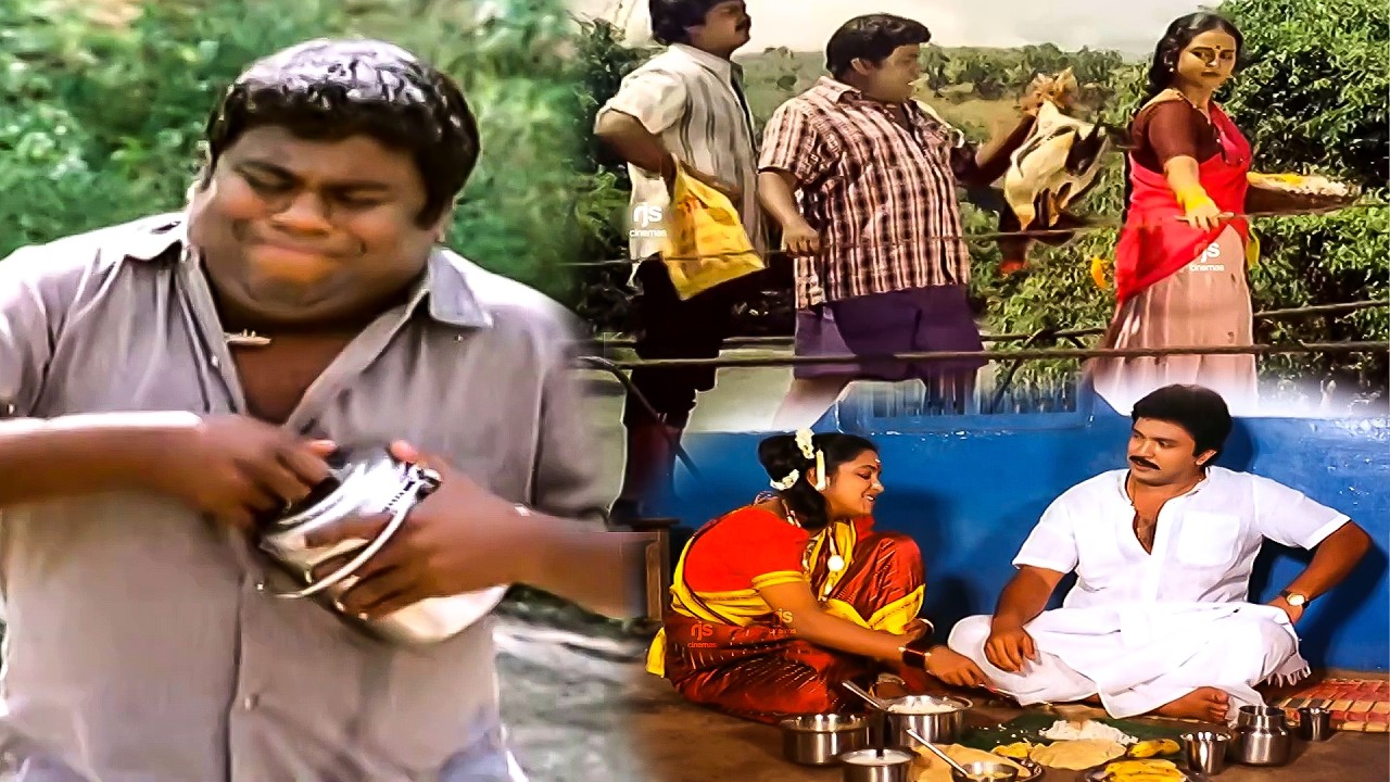 நல்லா வெடக்கோழியா அடிச்சி கொழம்பு வச்சி சாப்டா அது ருசியே வேற #ninaivuchinnam #senthilcomedy