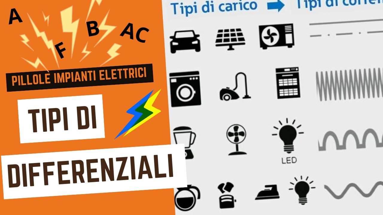 #245  - Differenza dei vari dispositivi differenziali per impianti elettrici