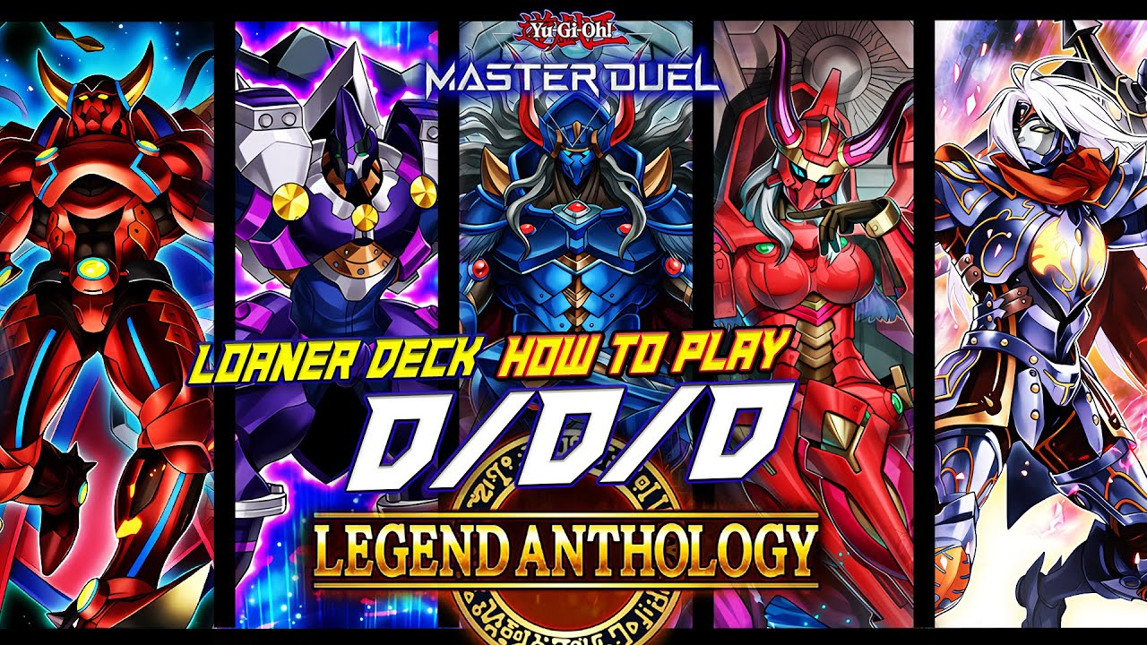 MASTER DUEL - HOW TO PLAY! LOANER DECK D/D/D - LEGEND ANTHOLOGY 2026