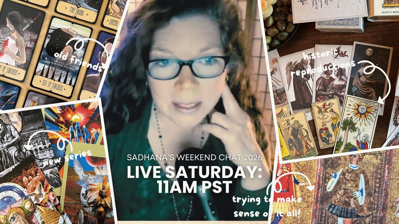 🎙️ LIVE with Sadhana 🎤 Cards, Questions & Curiosities | Exploring Collage Decks Ep 2