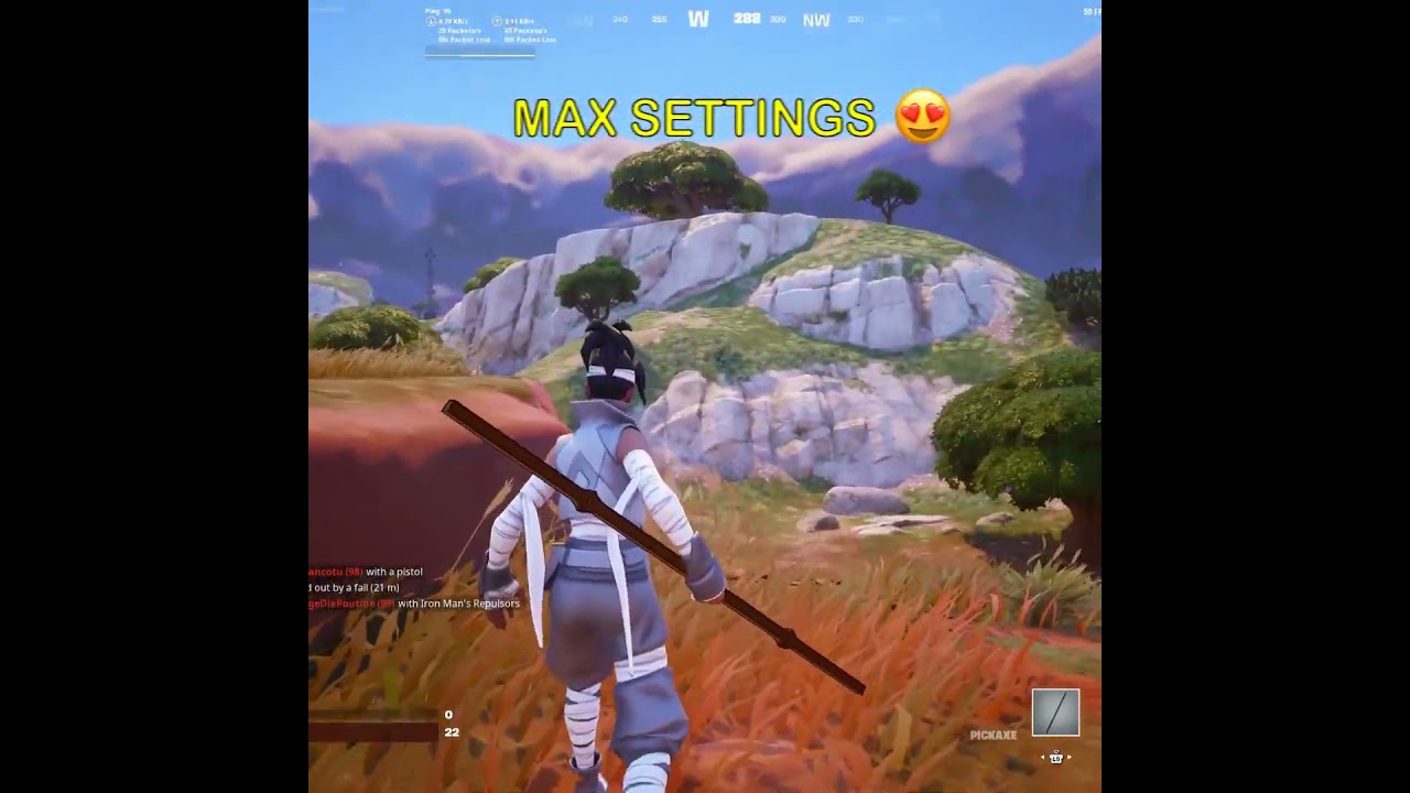 MAX SETTINGS 😍 #shorts #fortnite #maxsettings #rtx