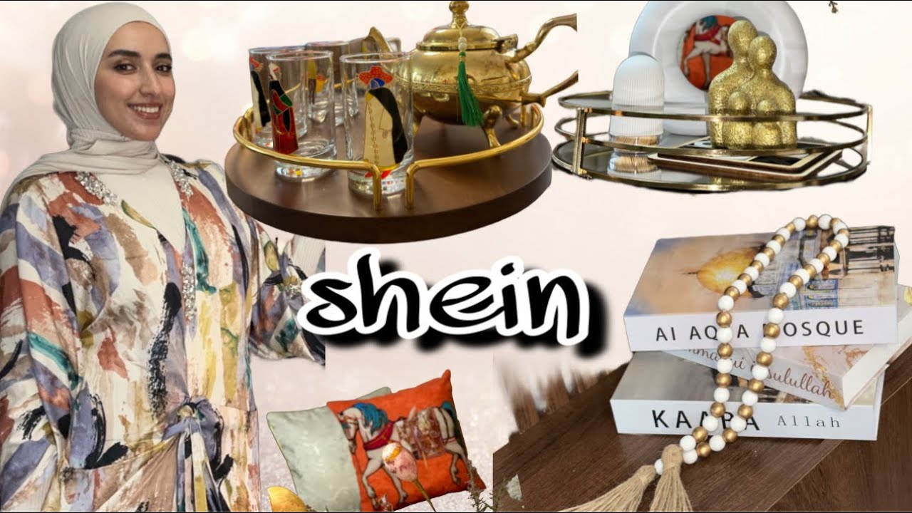 Shein Ramadan 😲 عباية😍مشتريات للبيت صدمة