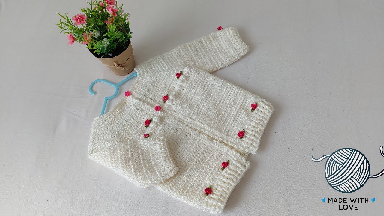 Baby Jacket Crochet 2022 - كروشيه جاكيت للأطفال
