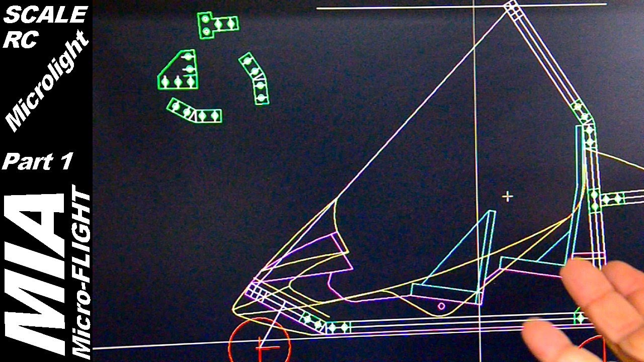 RC Microlight - Design and Build - Part 1 - One way to Make a Tanarg Trike  MIA Micro-FLIGHT Style