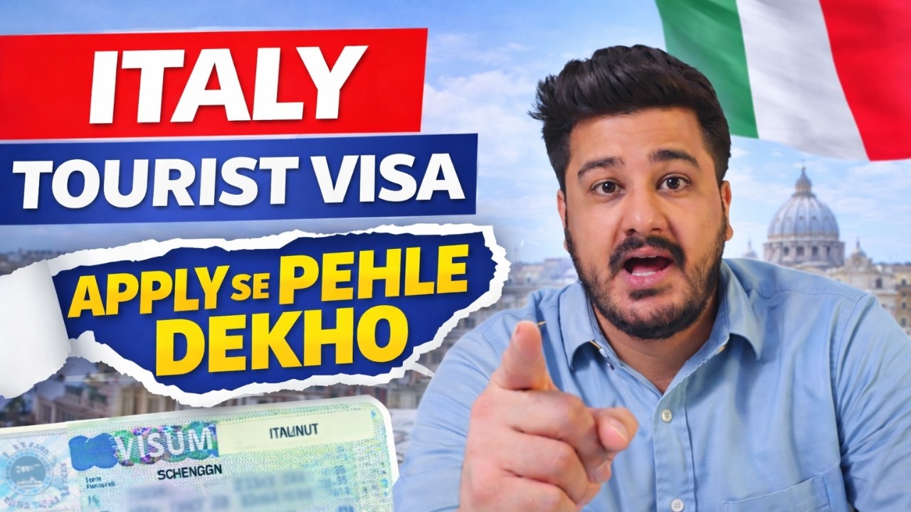 ITALY VISA APPLY KRNA HAI , PHELE YEH DEKHO | FULL GUIDANCE