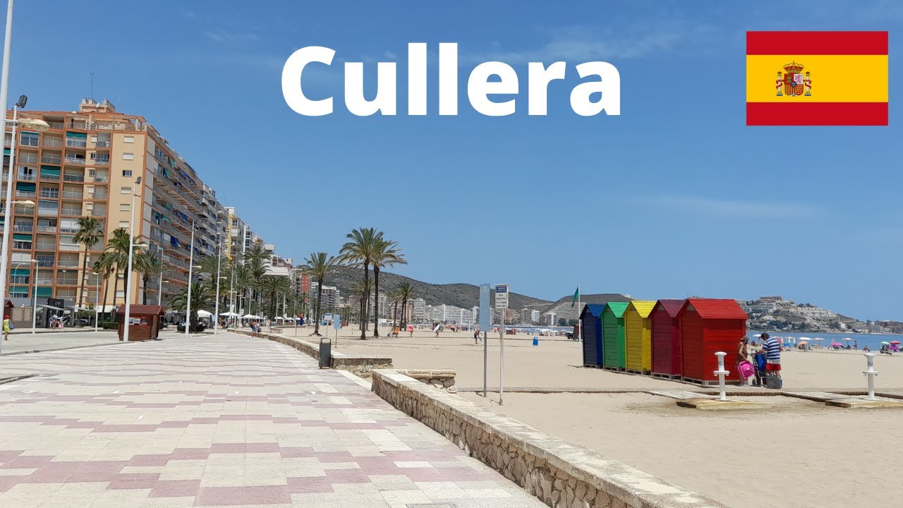 La playa de Cullera en été 🏖🌊🌞