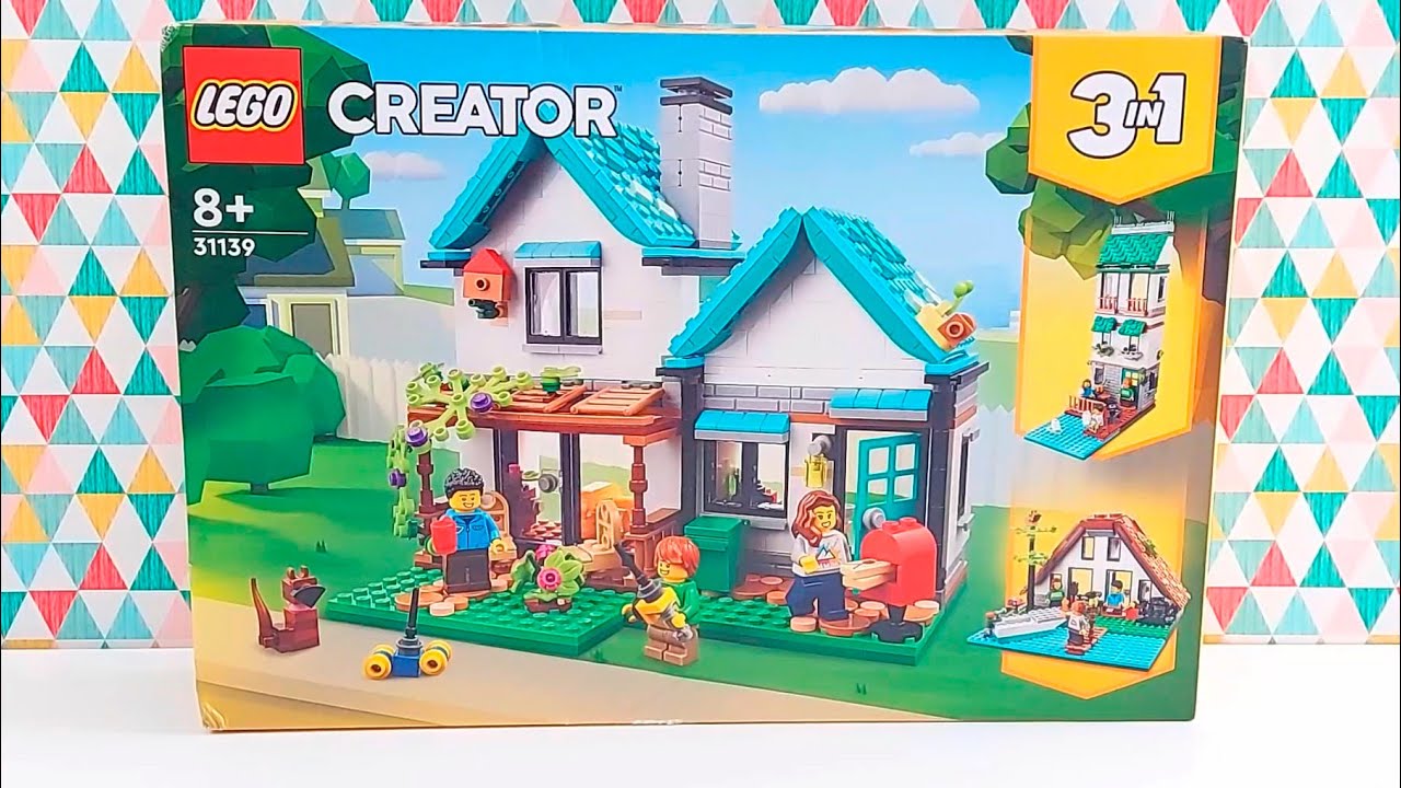 Lego Creator 31139 Cozy House Casa confortable 2023 set colección 2023 collection Speed build