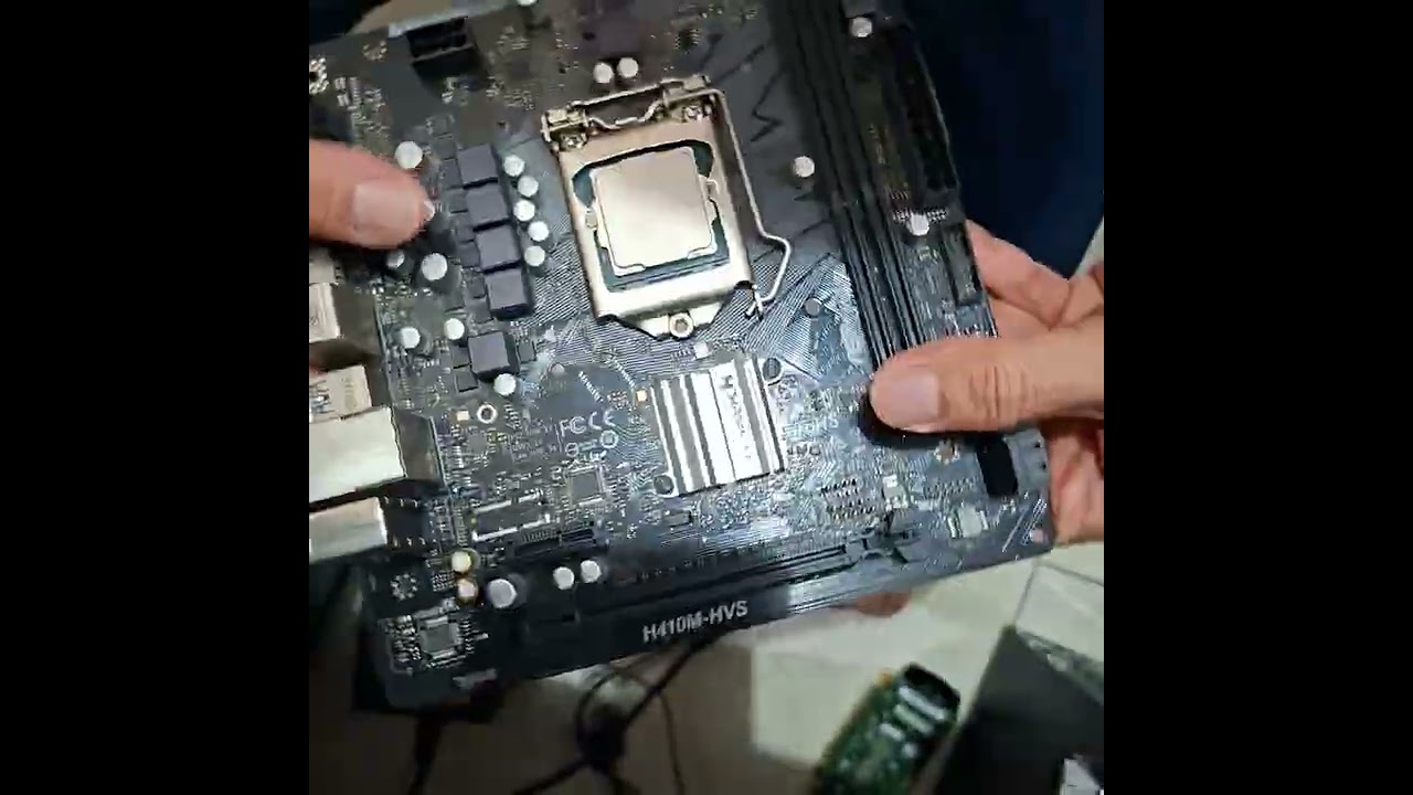 Unboxing Asrock H410M HVS