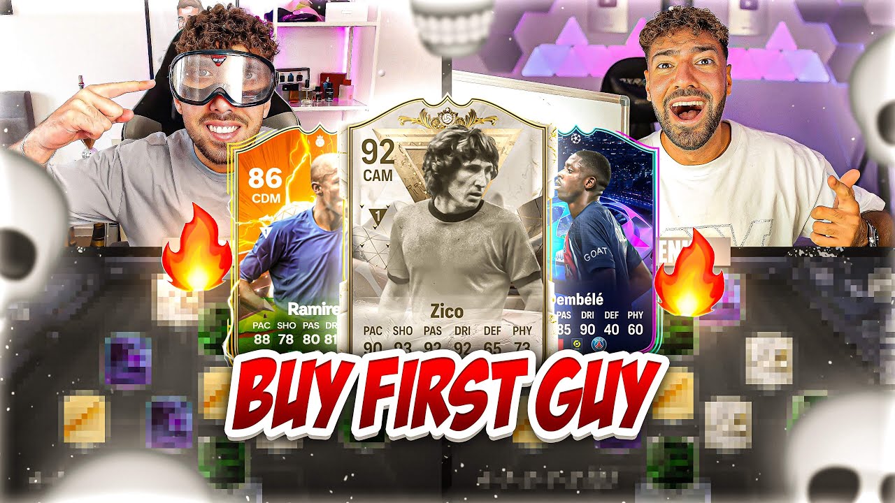 EAFC 24: RIP🪦☠️ BUY FIRST GUY SBB vs WAKEZ🔥🔥😱