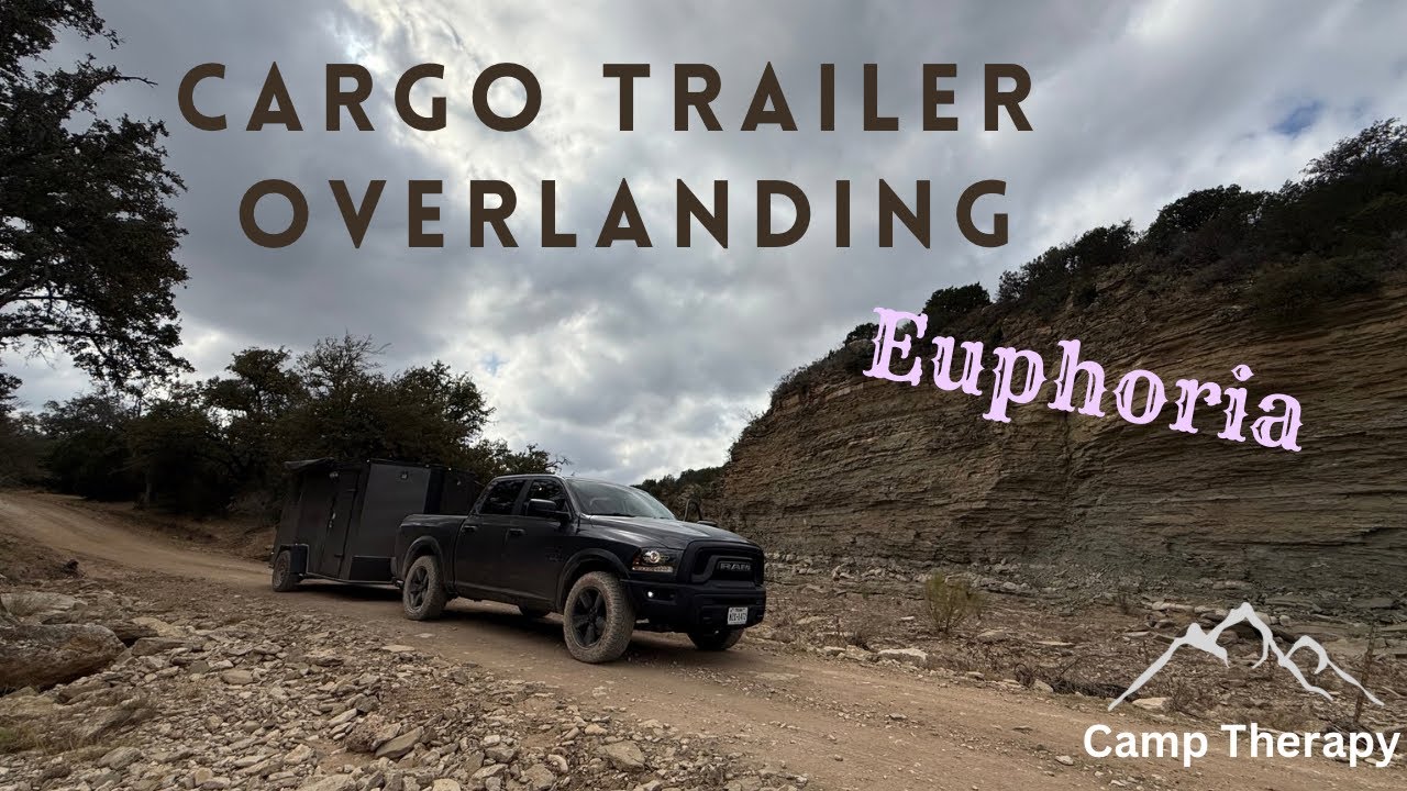 Can a Cargo Trailer Conversion withstand the Texas Overland Trail??