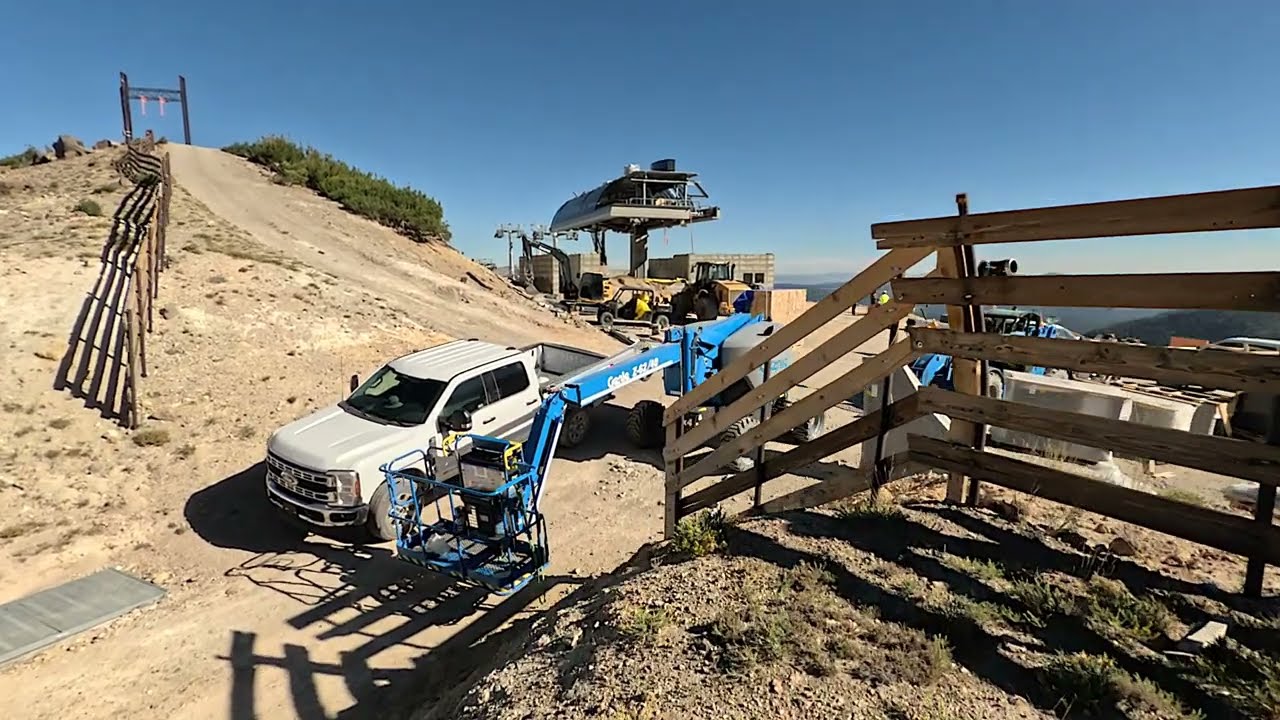 Mammoth Mountain Chair 1 & 16 Project Update from the Snowman