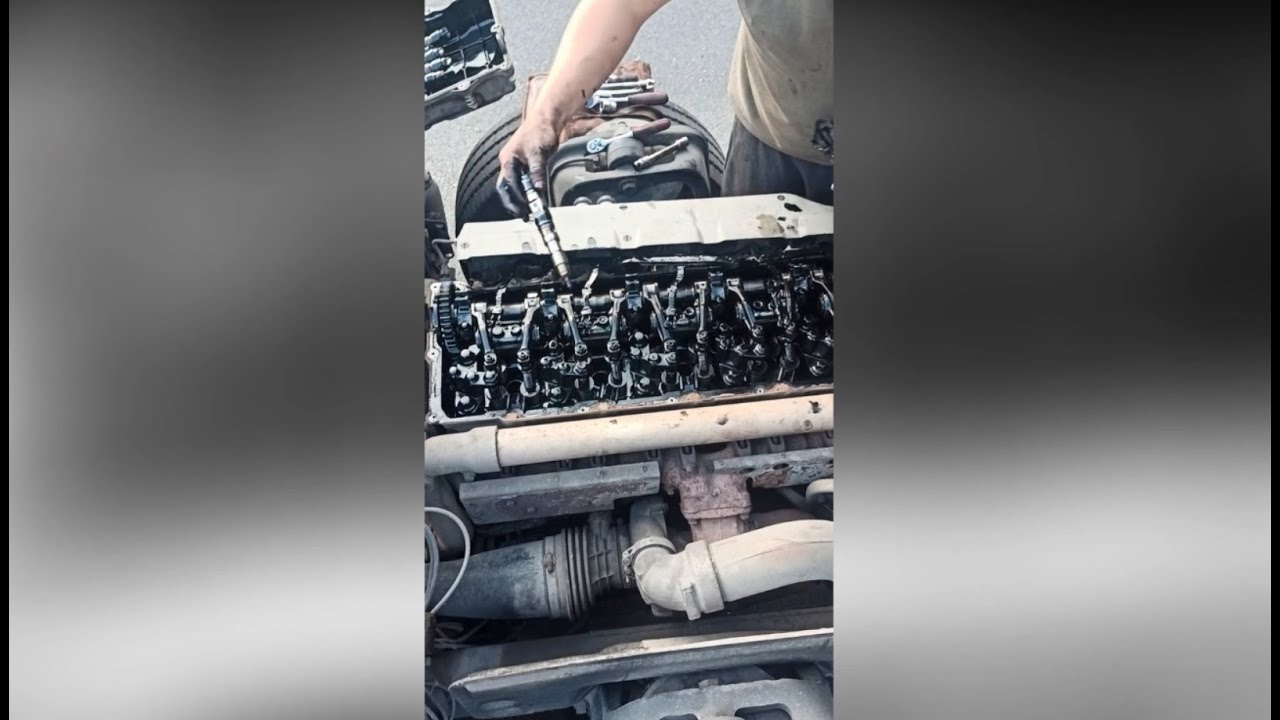 How to simply replace injector on MAN TGX step by step