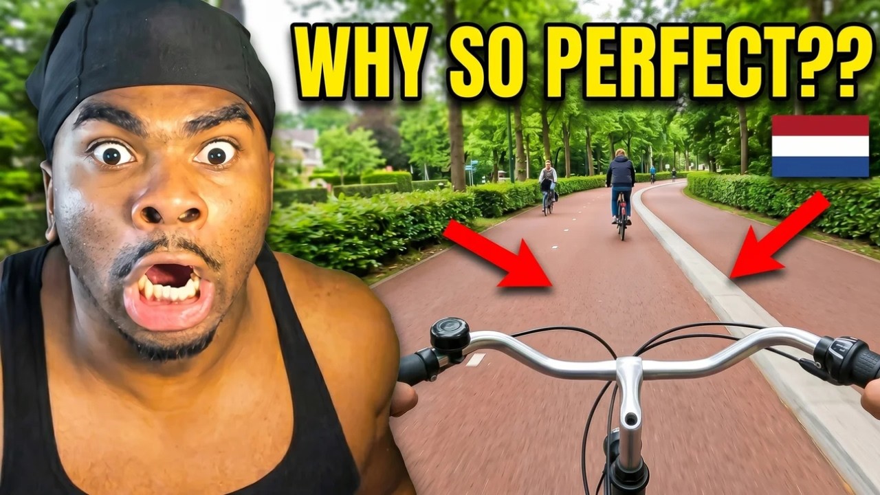 American Reacts to ​​Why The Netherlands Is Insanely Well Designed