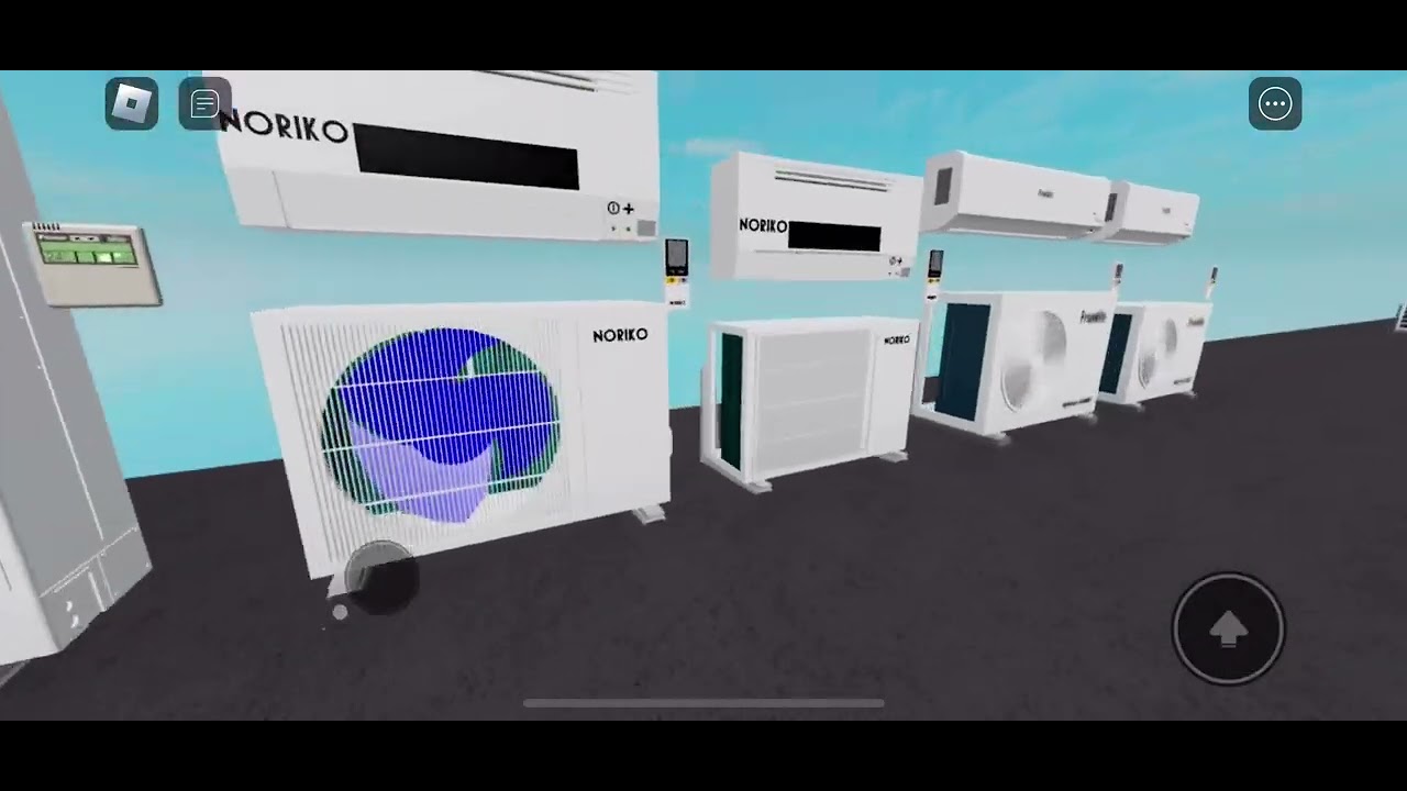 Air conditioners verymuch for me to turn on Roblox ￼￼