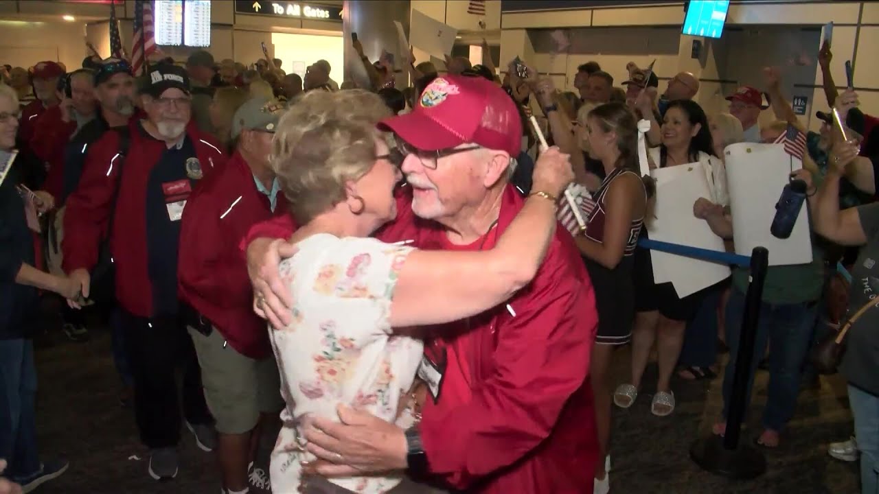 32nd Central Valley Honor Flight returns