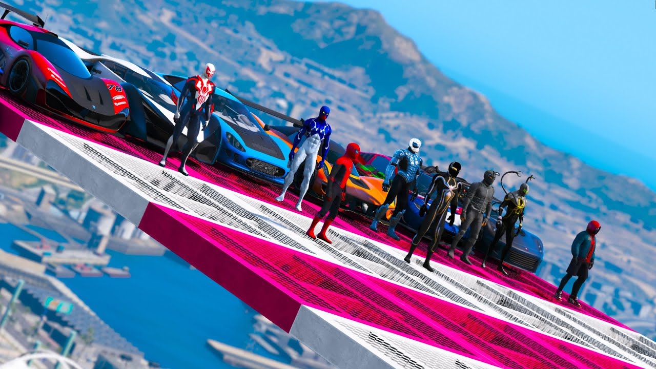 Challenge eight Spidermans Superior Spider-Man Night Monkey Spidermans far from home
