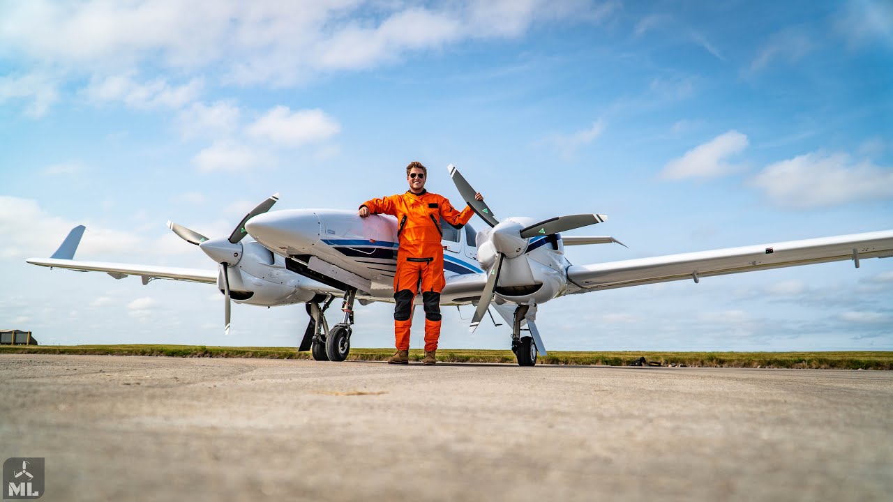 DA42-VI ATLANTIC CROSSING [with special guest:Flightchops, Day 1 EP.2]