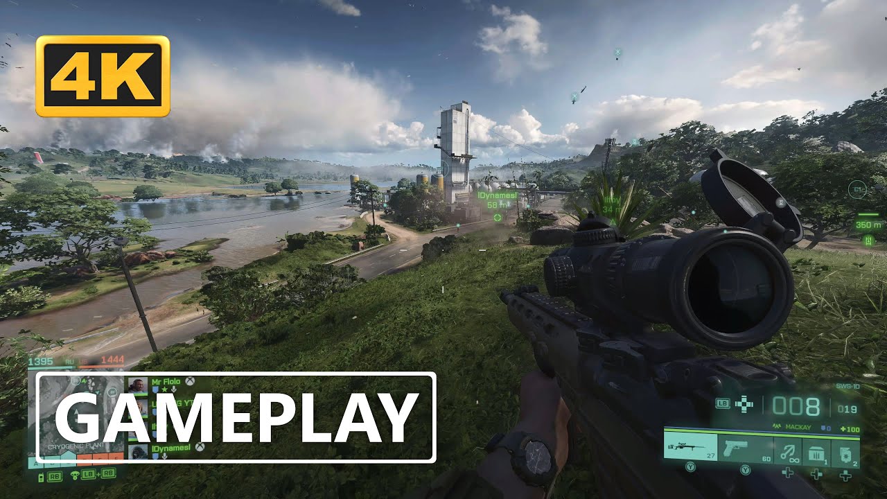 Battlefield 2042 Xbox Series X SNIPER Gameplay 4K