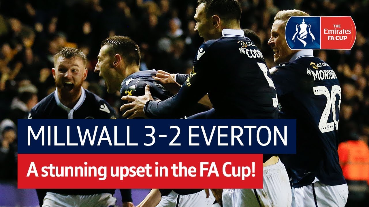 Millwall vs Everton (3-2) | Emirates FA Cup Highlights