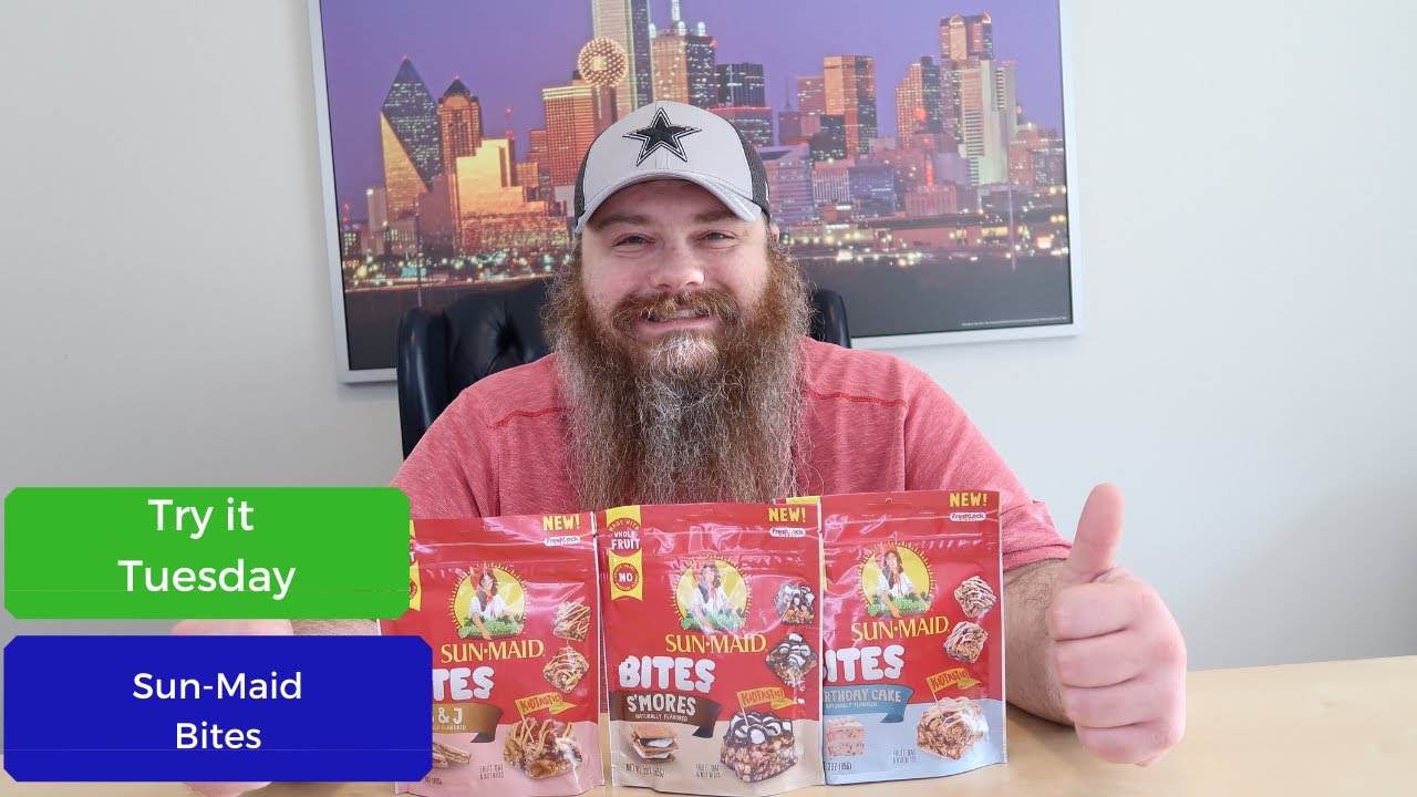 Sun-Maid Bites - Try it Tuesday - Beardly Honest