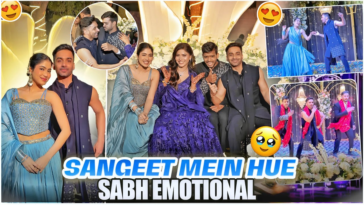 Sangeet me hue sb emotional 
