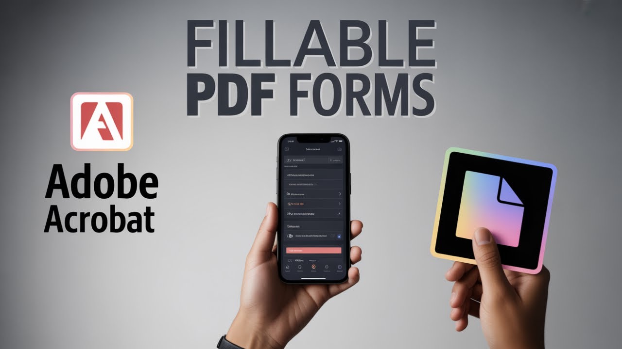 How to Make a Fillable PDF Form in Adobe Acrobat Pro 2025
