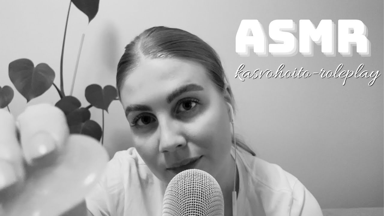 ASMR SUOMI - Kasvohoito roleplay😌✨ (facial treatment roleplay)